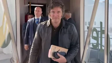 Javier Milei en la Casa Rosada, reunión con Kristalina Georgieva