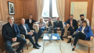 Reuni&oacute;n de la mesa pol&iacute;tica del Gobierno en Casa Rosada