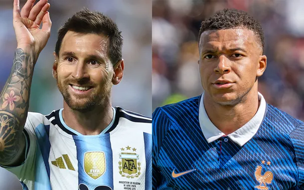 Messi y Mbappé en acción durante el Mundial 2026