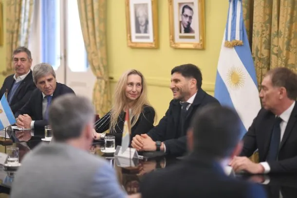 Imagen de la Ruta Nacional A012 en la provincia de Santa Fe.