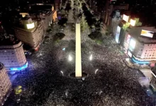 Imagen de la Selección Argentina celebrando un título