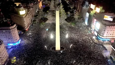 Imagen de la Selección Argentina celebrando un título