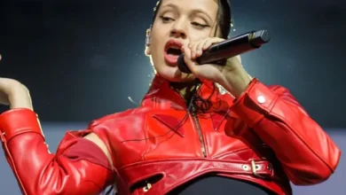 Rosalía en concierto, con una gran audiencia detrás