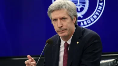 Presidente Javier Milei en una reunión con autoridades del BCRA