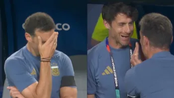 Lionel Scaloni celebra el triunfo de la Selección Argentina en el Mundial 2026