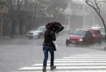 Imagen de tormenta en el AMBA