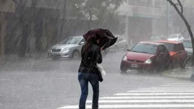 Imagen de tormenta en el AMBA