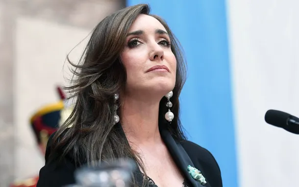 Victoria Villarruel en las redes sociales, apoyando a la selección argentina