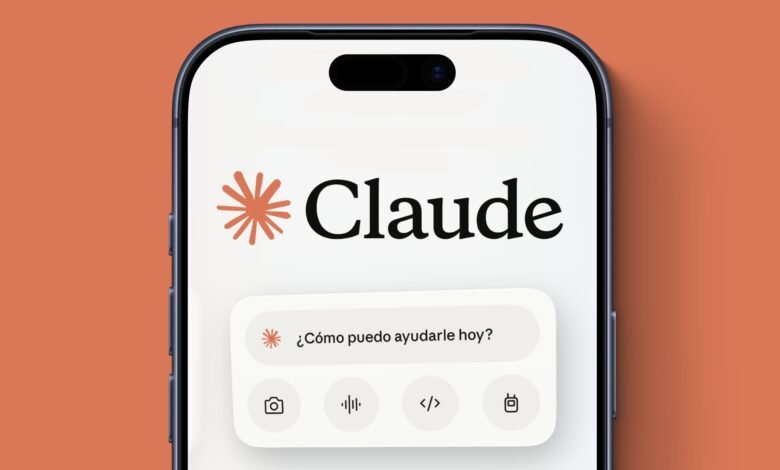 Pantalla de carga de Claude en la versión de escritorio