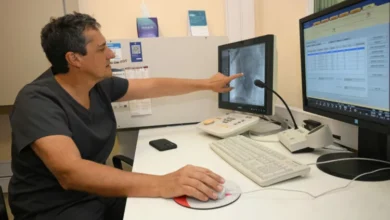 Un bebé prematuro con un stent bioabsorbible en la arteria aorta
