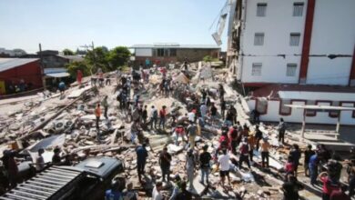 Imágenes de destrucción en Colombia después del terremoto