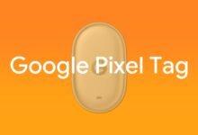 Imagen del Pixel Tag, el nuevo rastreador Bluetooth de Google