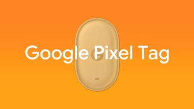 Imagen del Pixel Tag, el nuevo rastreador Bluetooth de Google