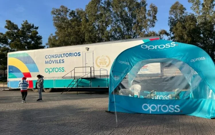 Camión Multiconsultorio de APROSS, atención sanitaria accesible en el interior de Córdoba