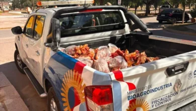 Operativos de fiscalización de carne en San Justo e Ischilín, Córdoba