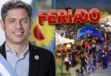 Feriado en Buenos Aires, Axel Kicillof, fin de semana extra largo