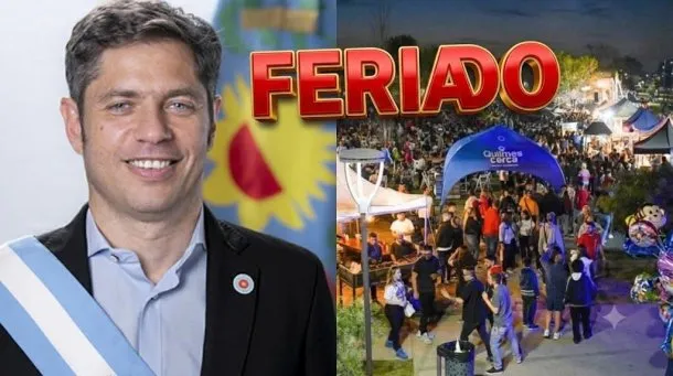 Feriado en Buenos Aires, Axel Kicillof, fin de semana extra largo