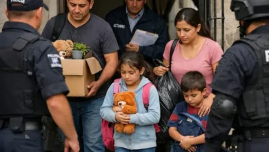 Familias en la calle, desalojos exprés, emergencia habitacional