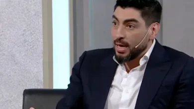 Facundo Moyano en una entrevista televisiva