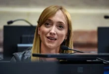 Anabel Fernández Sagasti en una sesión del Senado