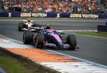 Franco Colapinto en su monoplaza de Fórmula 2 en el circuito de Zandvoort