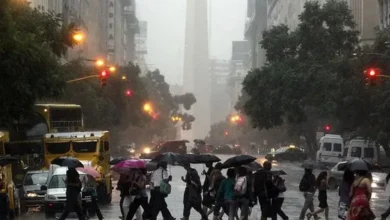 lluvias en el Área Metropolitana de Buenos Aires
