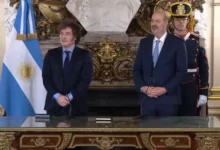 Federico Sturzenegger, ministro de Transformación y Desregulación, en un acto oficial
