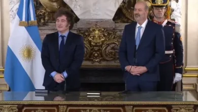 Federico Sturzenegger, ministro de Transformación y Desregulación, en un acto oficial