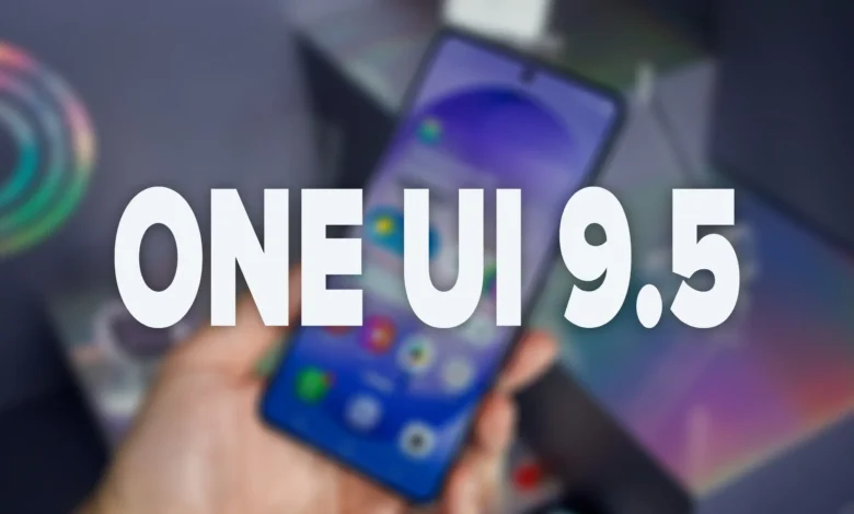 Pantalla de smartphone Samsung con la nueva interfaz One UI 9.5 estilo Liquid Glass