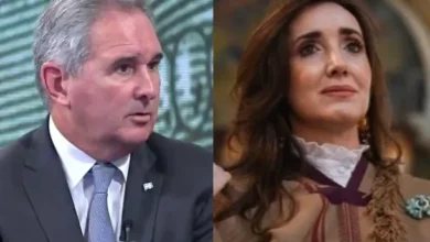 Victoria Villarruel en una reunión política
