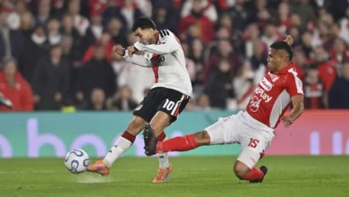 Hincha de River colapsa en la Tribuna Monumental durante la tanda de penales contra Santa Fe