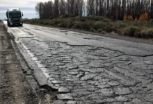 Rutas nacionales en mal estado, provocando accidentes y retrasos en la circulación