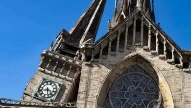Basílica Metropolitana de Manizales, Colombia, antes y después del terremoto
