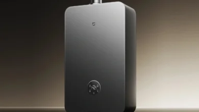 Calentador de agua Xiaomi Mijia Pro Dual de 16 L instalado en una vivienda