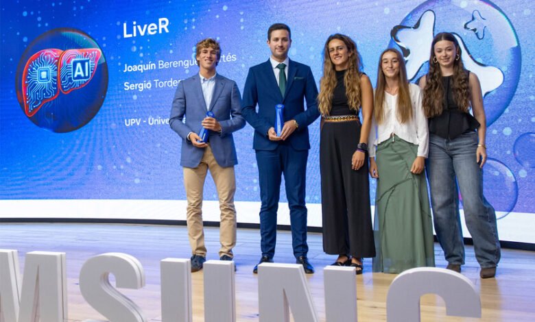Pantalla del algoritmo LiveR mostrando coincidencias de trasplantes de hígado