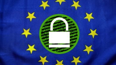 Ilustración del EU Kids Act que limita el acceso digital de menores de 15 años