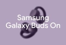 Auriculares Samsung Galaxy Buds On tipo clip, diseño open‑ear