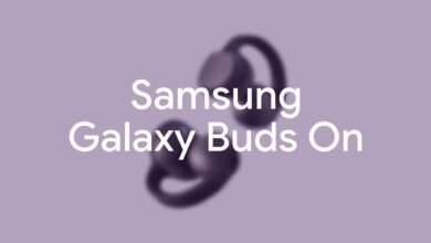 Auriculares Samsung Galaxy Buds On tipo clip, diseño open‑ear