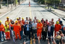 Obra de la avenida Enrique Bodereau con nueva calzada y sistema cloacal en Villa Allende