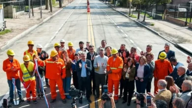 Obra de la avenida Enrique Bodereau con nueva calzada y sistema cloacal en Villa Allende