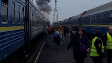 Dron ruso impacta locomotora cerca de la frontera entre Polonia y Ucrania