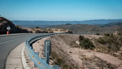 Obra de pavimentación de la Ruta 28, Camino de Los Gigantes, entre Punilla y Pocho