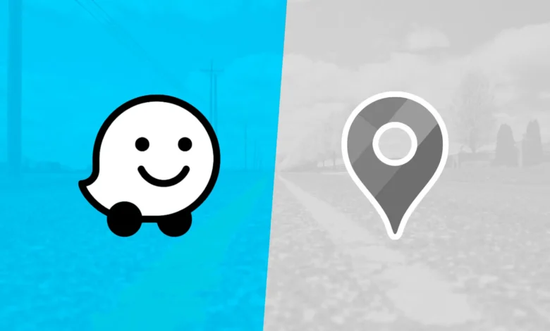 Pantalla de Android Auto mostrando una alerta de radar de Waze mientras se conduce por Córdoba