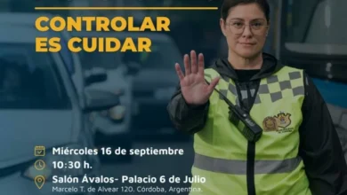 Mural promocional de la Campaña de Seguridad Vial 2026 en Córdoba