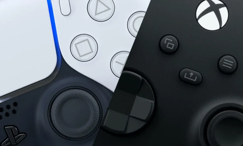 Controlador de videojuegos Beats de Apple sobre fondo negro