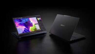 Portátil Lenovo Yoga Pro 9n con pantalla OLED y chip RTX Spark