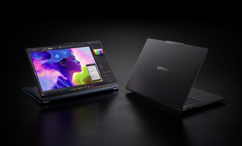 Portátil Lenovo Yoga Pro 9n con pantalla OLED y chip RTX Spark