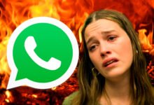 Vista de la nueva barra flotante de WhatsApp en Android