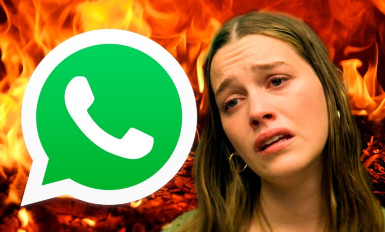 Vista de la nueva barra flotante de WhatsApp en Android