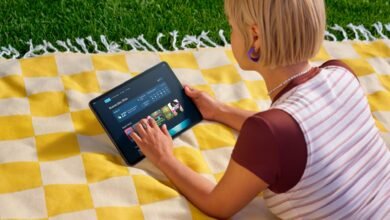 Tablet Alexa 12 Pro de Amazon con pantalla Nanomatte y diseño de aluminio